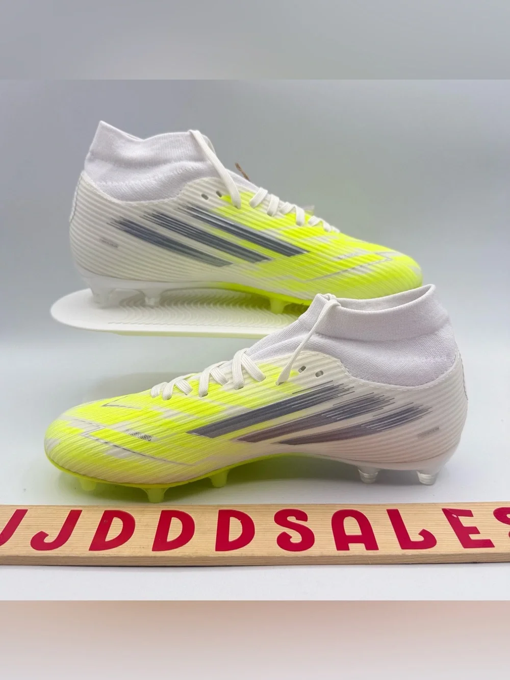 Adidas F50 Sparkfusion League Soccer FG AG Cleats White Women's Size 6 JP8350